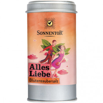 Alles Liebe Blütenzaubersalz Streudose - bio